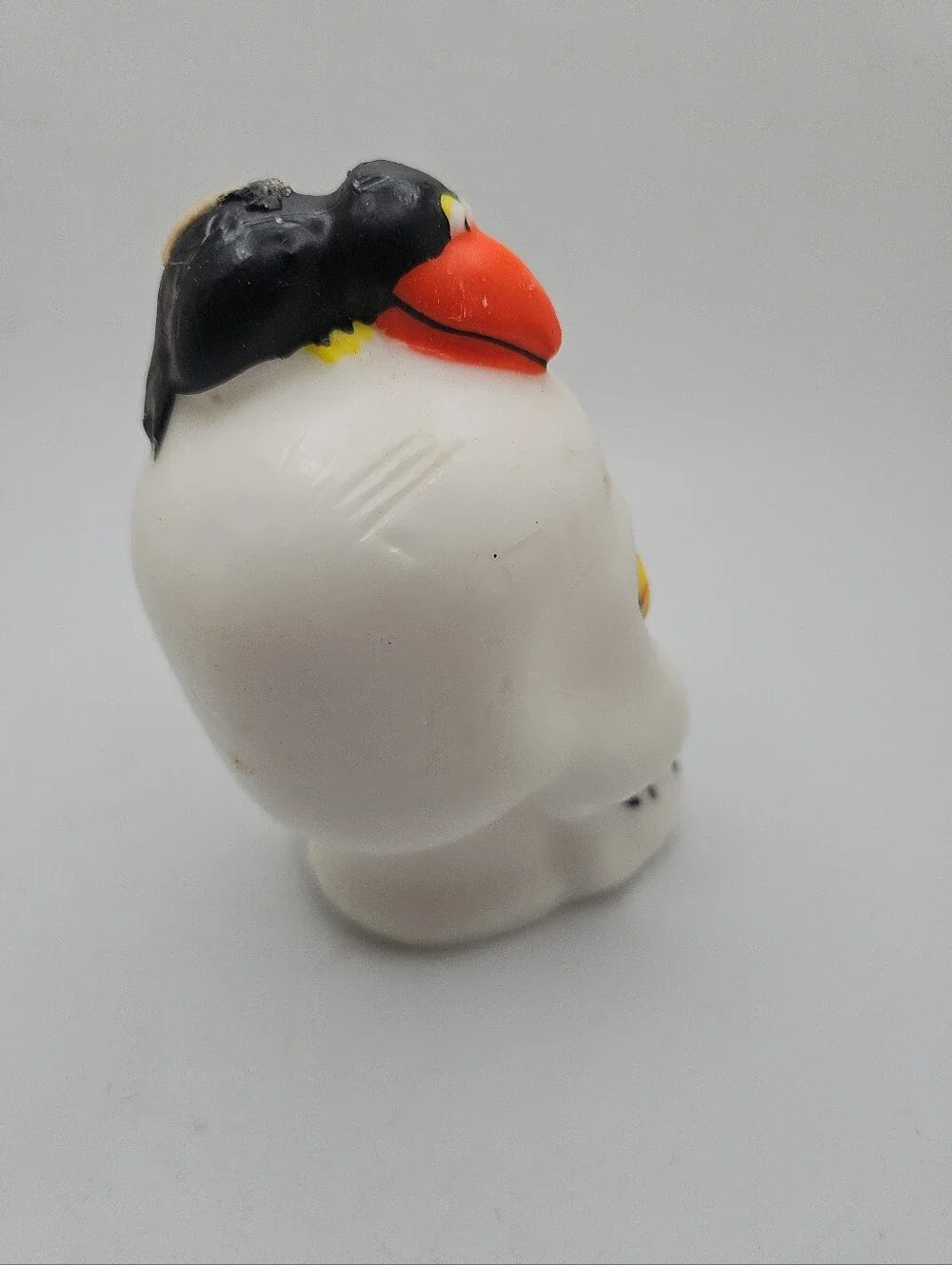 Vintage Skull & Crow Halloween Novelty Candle